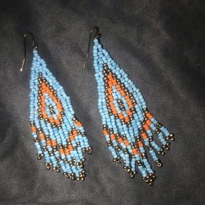 BEADED EARRINGS